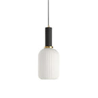 Lampa wisząca nowoczesna ryflowana