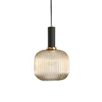 Lampa wisząca nowoczesna ryflowana