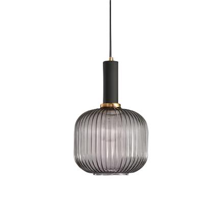 Lampa wisząca nowoczesna ryflowana