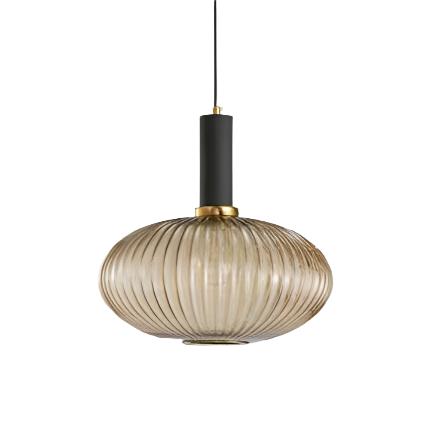 Lampa wisząca nowoczesna ryflowana
