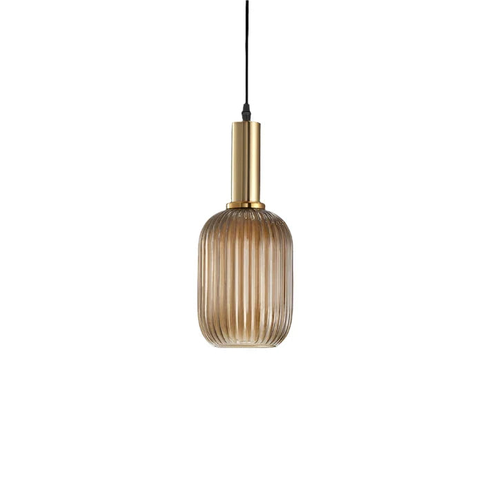 Lampa wisząca nowoczesna ryflowana