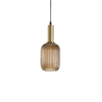 Lampa wisząca nowoczesna ryflowana