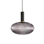 Lampa wisząca nowoczesna ryflowana