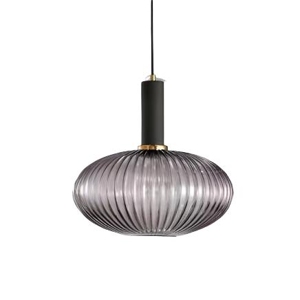 Lampa wisząca nowoczesna ryflowana