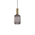 Lampa wisząca nowoczesna ryflowana