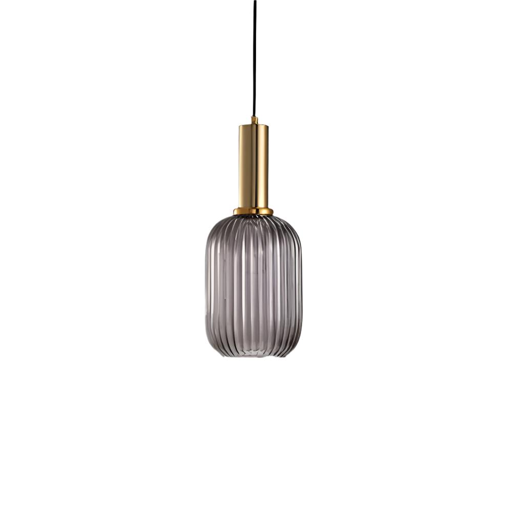 Lampa wisząca nowoczesna ryflowana