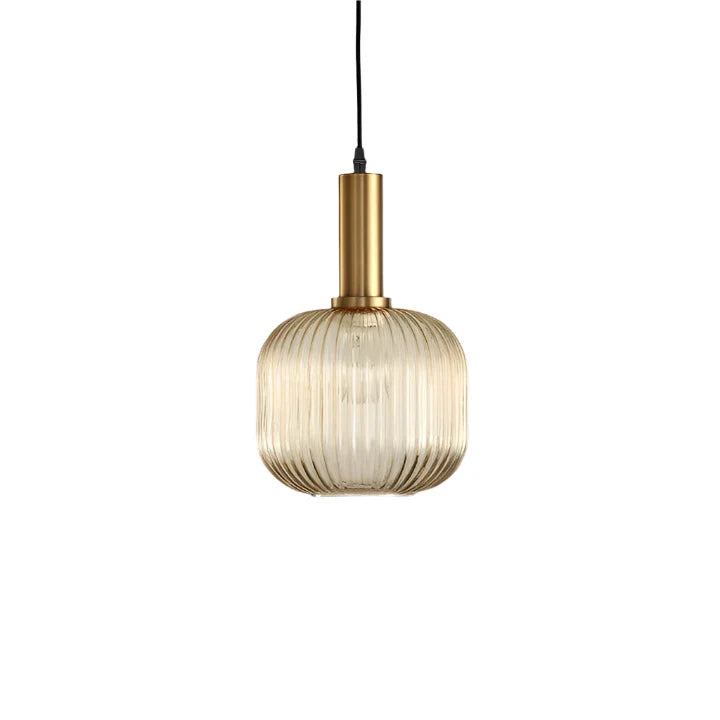 Lampa wisząca nowoczesna ryflowana