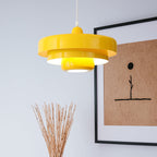 Lampa wisząca retro jadalniana warstwowa