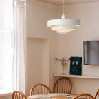 Lampa wisząca retro jadalniana warstwowa