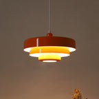 Lampa wisząca retro jadalniana warstwowa