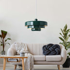 Lampa wisząca retro jadalniana warstwowa