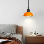 Lampa wisząca retro kopułowa LED