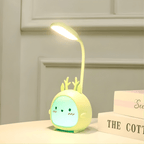 Lampka biurkowa LED do czytania z elastyczną szyjką zasilana USB