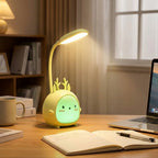 Lampka biurkowa LED do czytania z elastyczną szyjką zasilana USB