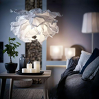 Lampa wisząca nowoczesna kwiat dekoracyjna do salonu