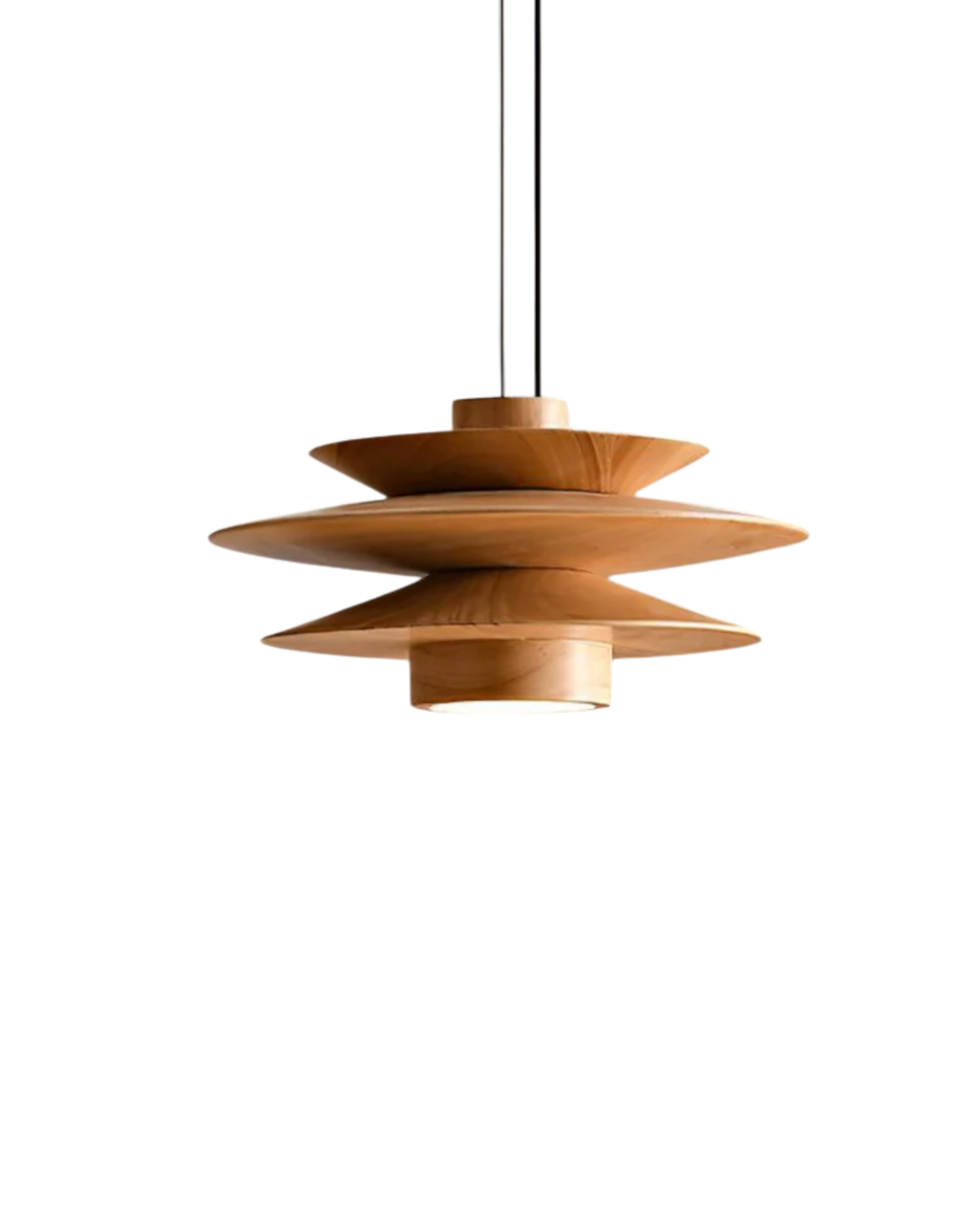 Lampa wisząca nowoczesna wielopoziomowa okrągła nad stół | do jadalni