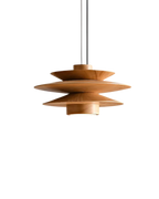 Lampa wisząca nowoczesna wielopoziomowa okrągła nad stół | do jadalni