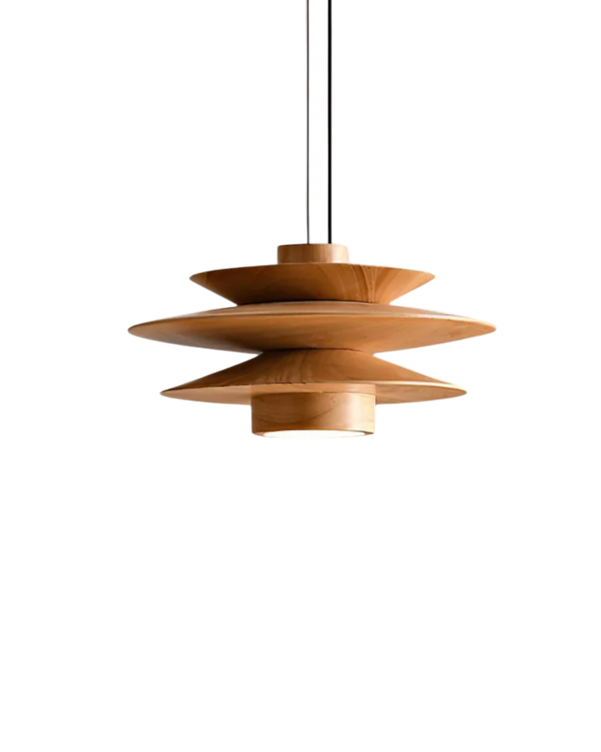 Lampa wisząca nowoczesna wielopoziomowa okrągła nad stół | do jadalni