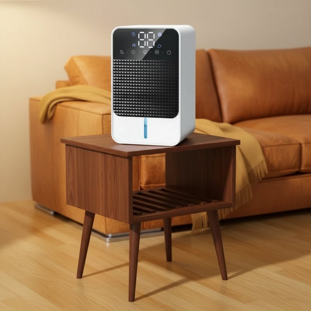 Osuszacz powietrza mini LED biurkowy z dotykowym panelem