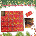 Puzzle świąteczne kalendarz adwentowy dla dorosłych 1008 elementów