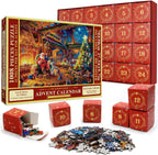 Puzzle świąteczne kalendarz adwentowy dla dorosłych 1008 elementów
