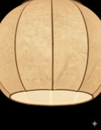 Lampa wisząca boho kokon żłobkowana nowoczesna