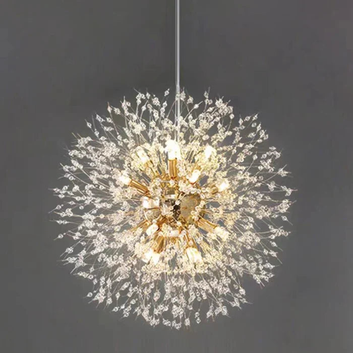 Żyrandol LED dmuchawiec nowoczesny
