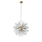 Żyrandol LED dmuchawiec nowoczesny