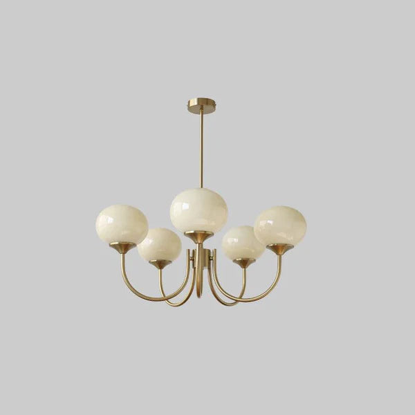 Żyrandol LED kule retro nowoczesny