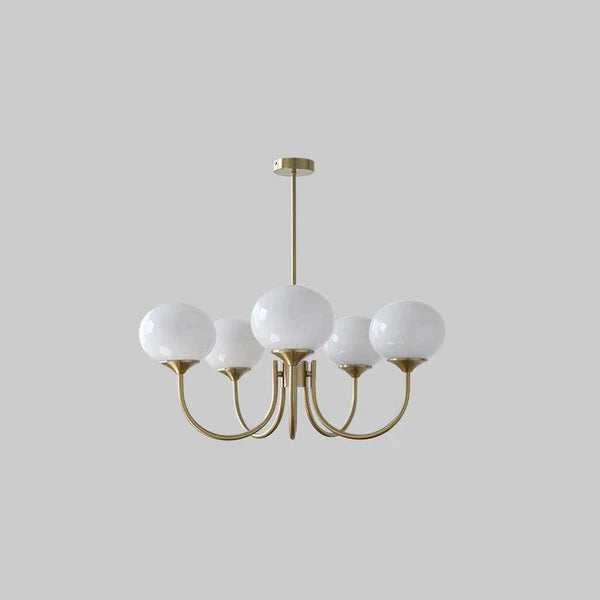 Żyrandol LED kule retro nowoczesny