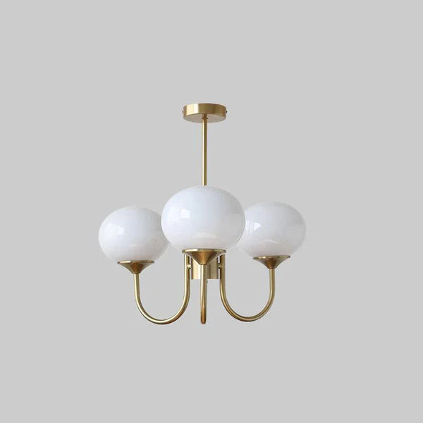 Żyrandol LED kule retro nowoczesny